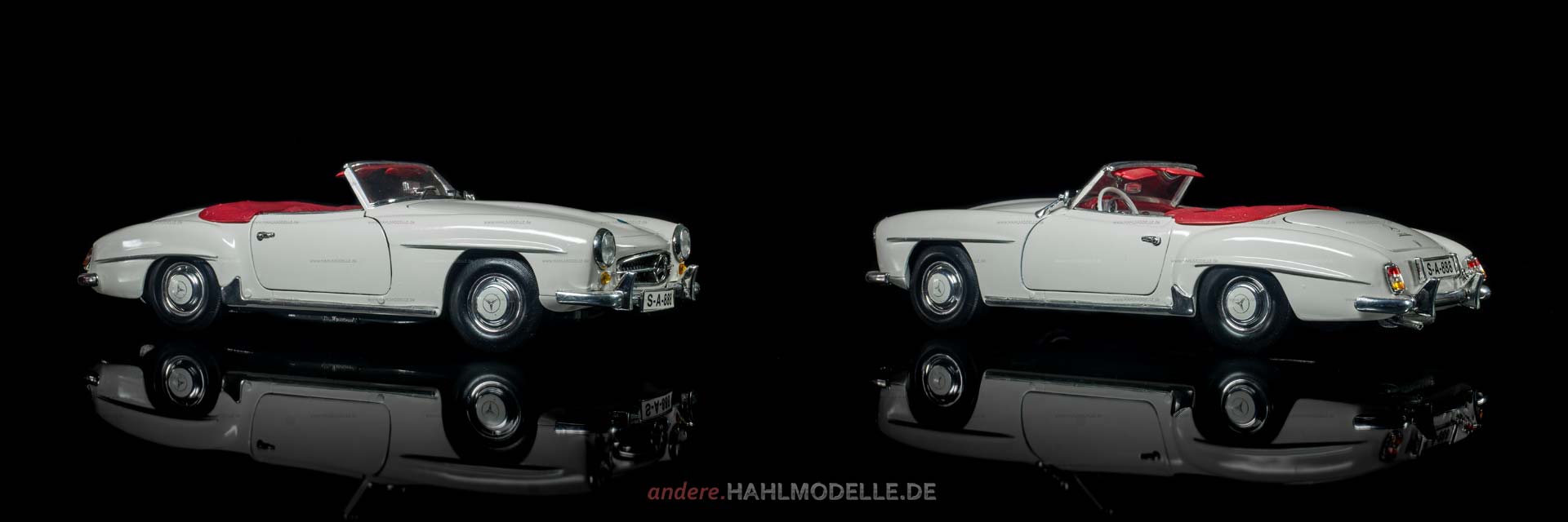 Mercedes-Benz 190 SL (W 121 B II) | Cabriolet | Maisto | www.andere.hahlmodelle.de
