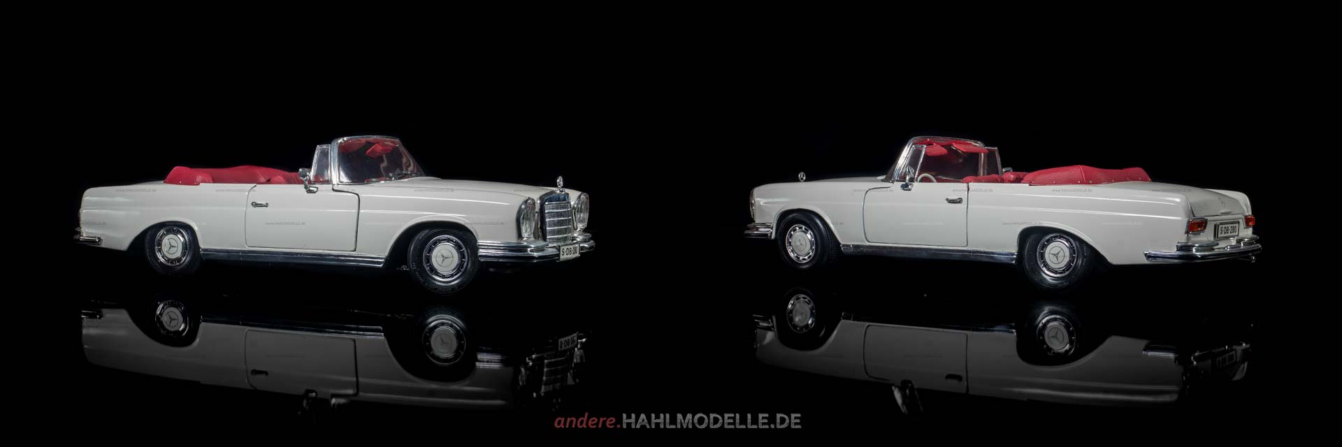 Mercedes-Benz 280 SE (W 111/C) | Cabriolet | Maisto | www.andere.hahlmodelle.de