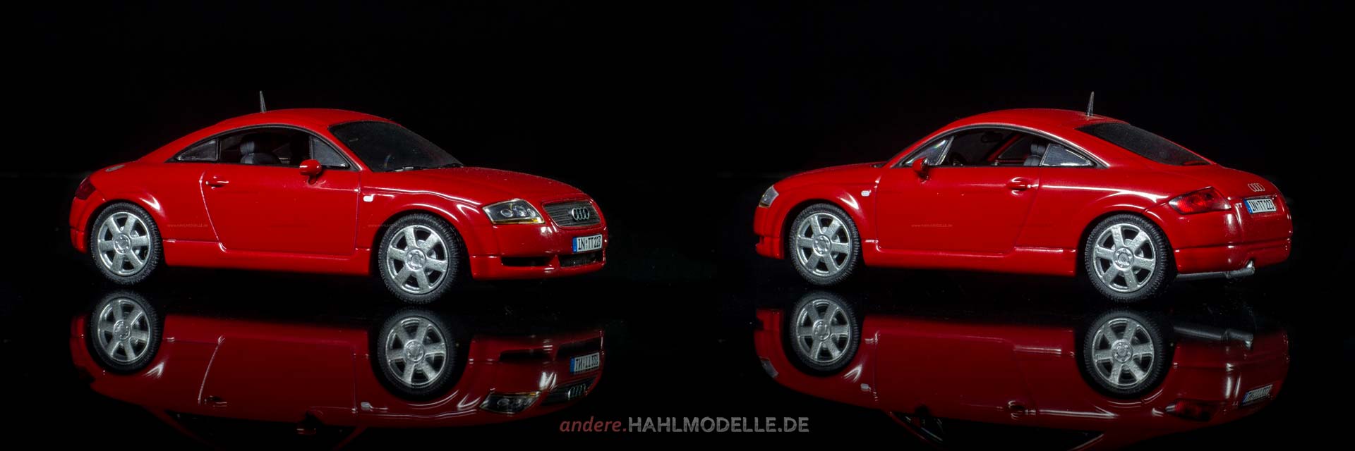 Audi TT 8N | Coupé | Minichamps | www.andere.hahlmodelle.de