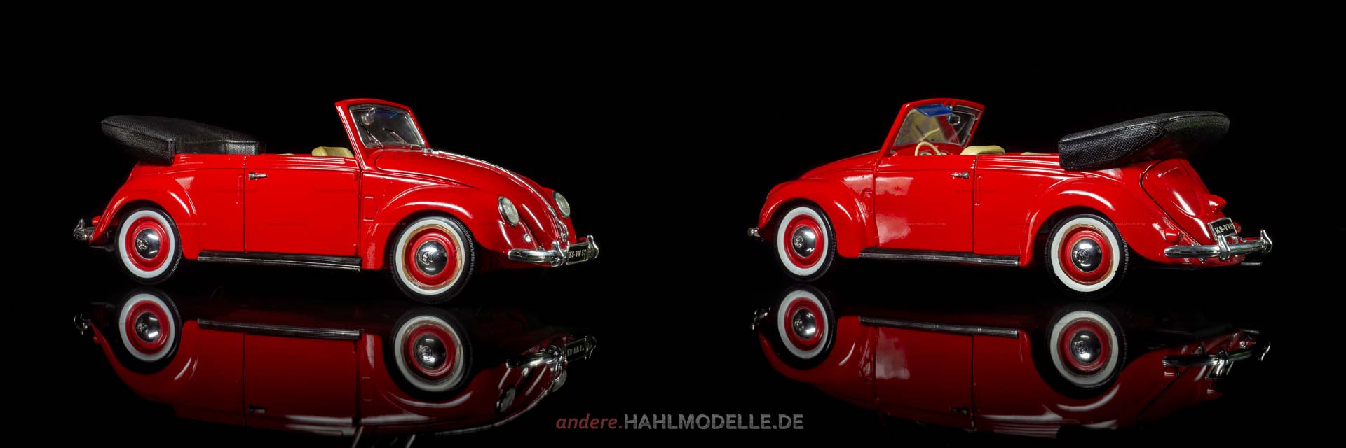 Volkswagen Cabriolet (Karmann Cabriolet Typ 15) | Cabriolet | Maisto | 1:18 | www.andere.hahlmodelle.de