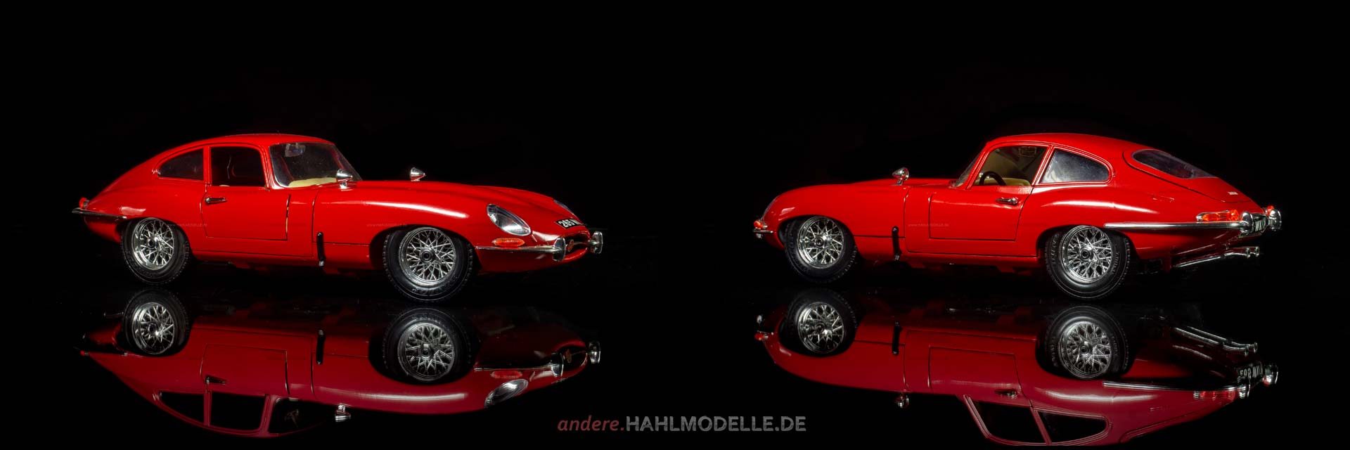Jaguar E-Type | Coupé | Bburago | www.andere.hahlmodelle.de
