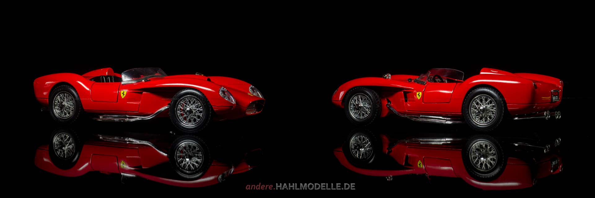 Ferrari 250 Testa Rossa | Roadster | Bburago | 1:18 | www.andere.hahlmodelle.de