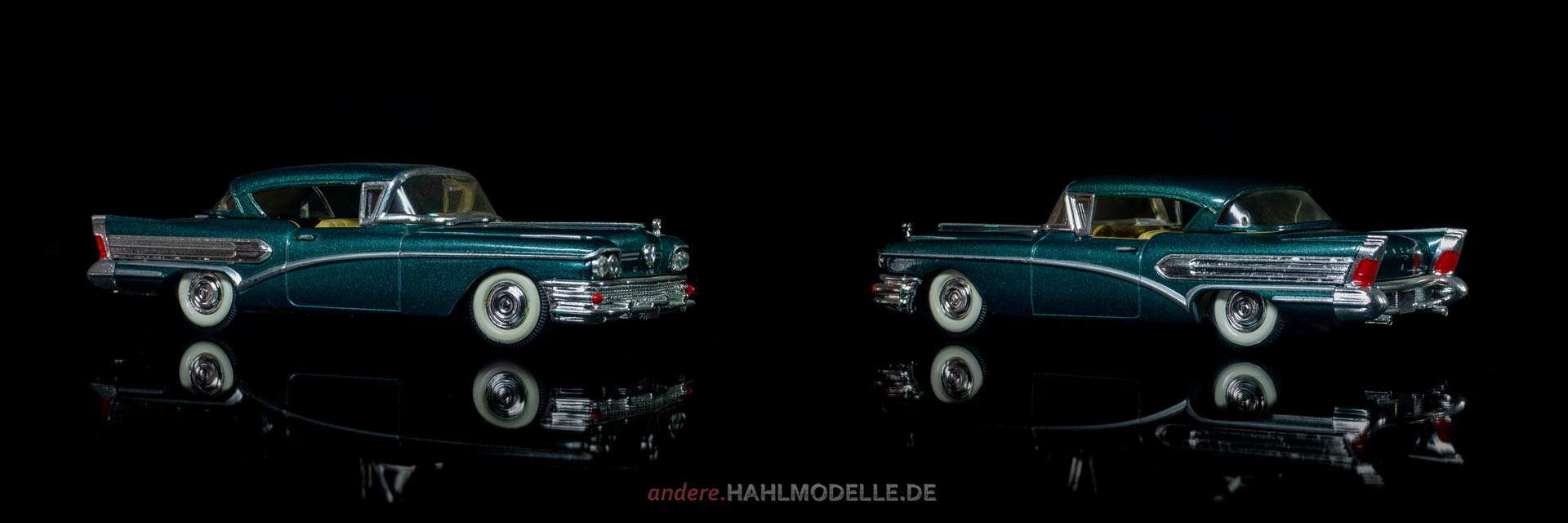 Buick Serie 75 Roadmaster Riviera Limited Hardtop Coupé | Coupé | Vitesse | 1:43 | www.andere.hahlmodelle.de