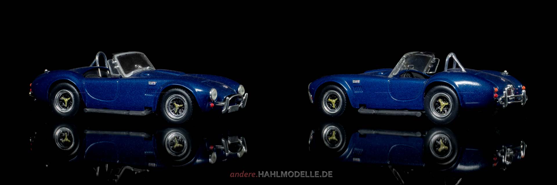 AC Cars Ltd. Shelby Cobra | Roadster | Ixo (Del Prado Car Collection) | 1:43 | www.andere.hahlmodelle.de