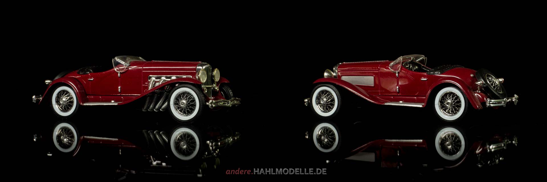 Duesenberg J | Spider | Ixo (Del Prado Car Collection) | 1:43 | www.andere.hahlmodelle.de