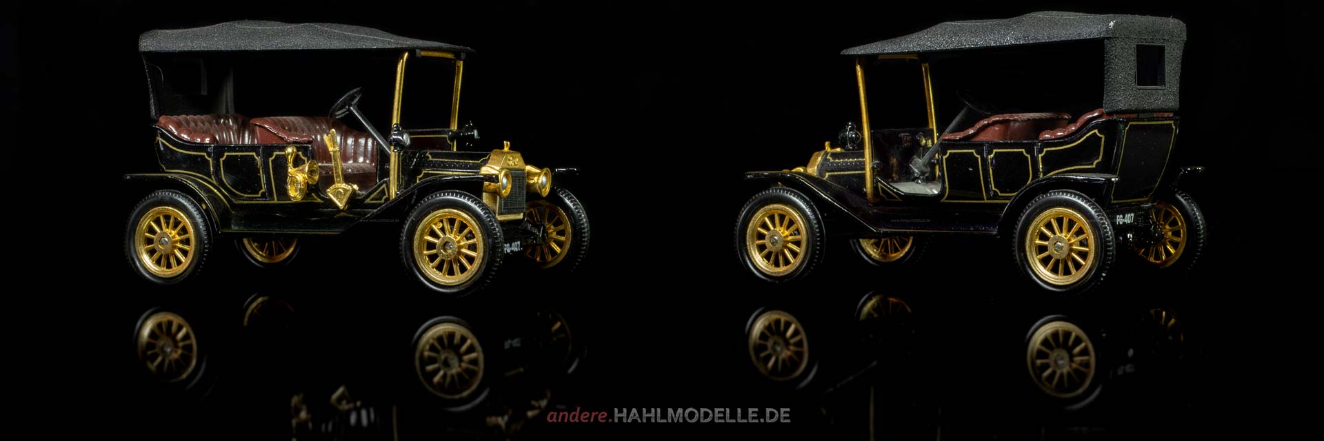 Ford Model T | Cabriolet | Matchbox | 1:43 | www.andere.hahlmodelle.de