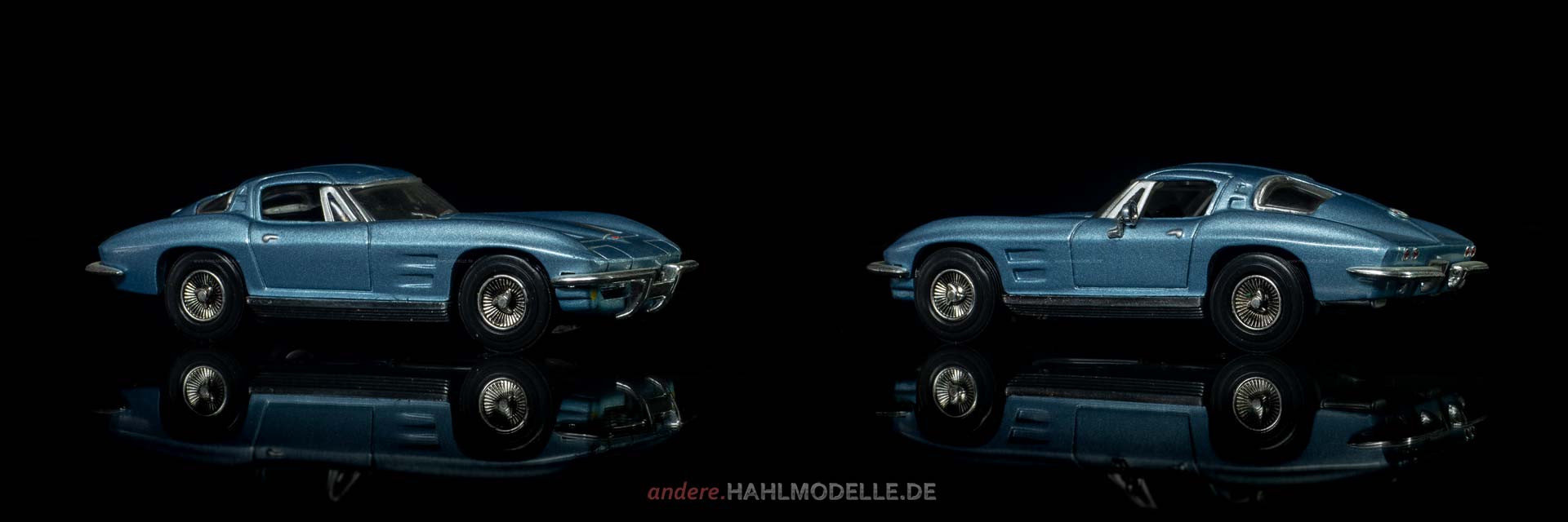 Corvette C2 „Sting Ray“ | Coupé | Ixo (Del Prado Car Collection) | 1:43 | www.andere.hahlmodelle.de