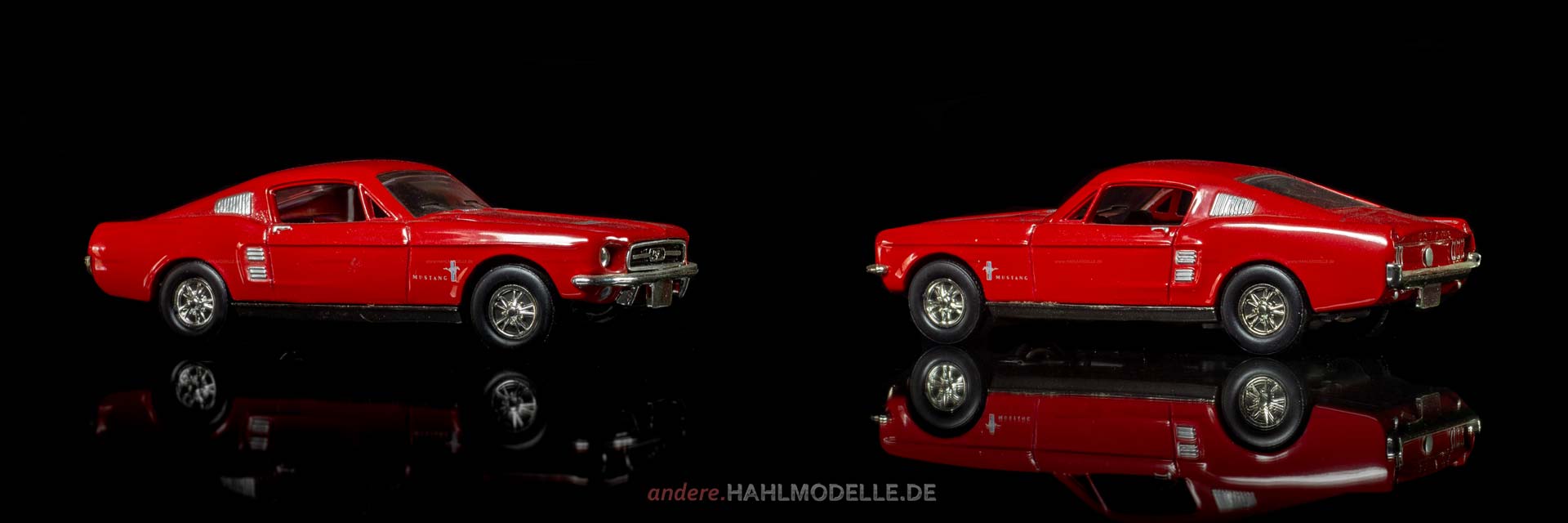 Ford Mustang I (1. Version) | Coupé | Ixo | 1:43 | www.andere.hahlmodelle.de