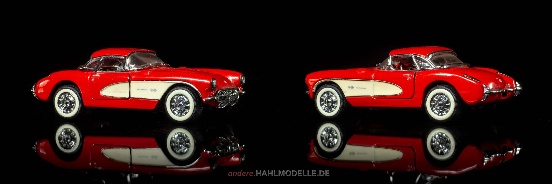 Chevrolet Corvette C1 | Roadster | Franklin Mint Precision Models | 1:43 | www.andere.hahlmodelle.de