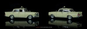 Mercedes-Benz 220 SE (W 111) | Limousine (Taxi) | Vitesse | www.andere.hahlmodelle.de