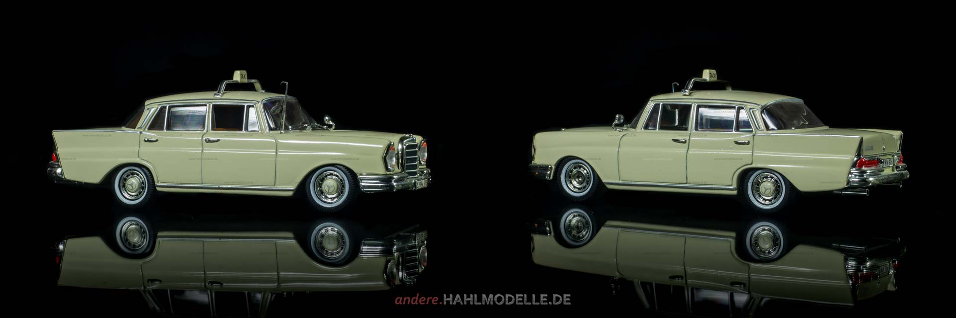 Mercedes-Benz 220 SE (W 111) | Limousine (Taxi) | Vitesse | www.andere.hahlmodelle.de