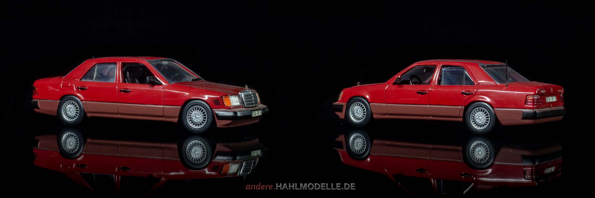 Mercedes-Benz 300 D Turbodiesel (W 124 | Limousine | Minichamps | www.andere.hahlmodelle.de