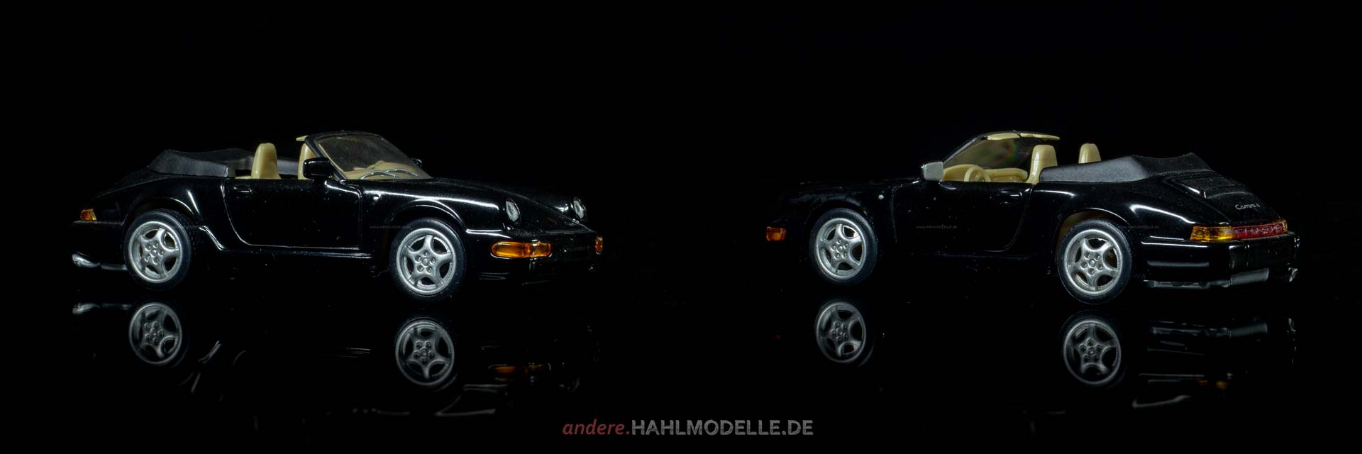 Porsche 911 Carrera 4 (Typ 964) | Cabriolet | Ixo | 1:43 | www.andere.hahlmodelle.de
