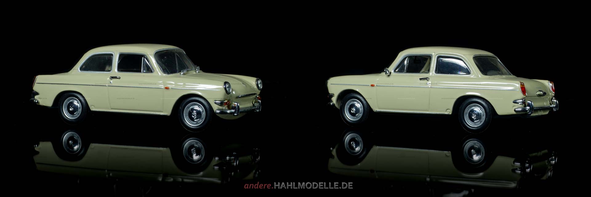 Volkswagen 1600 (Typ 3) | Limousine | Minichamps | 1:43 | www.andere.hahlmodelle.de