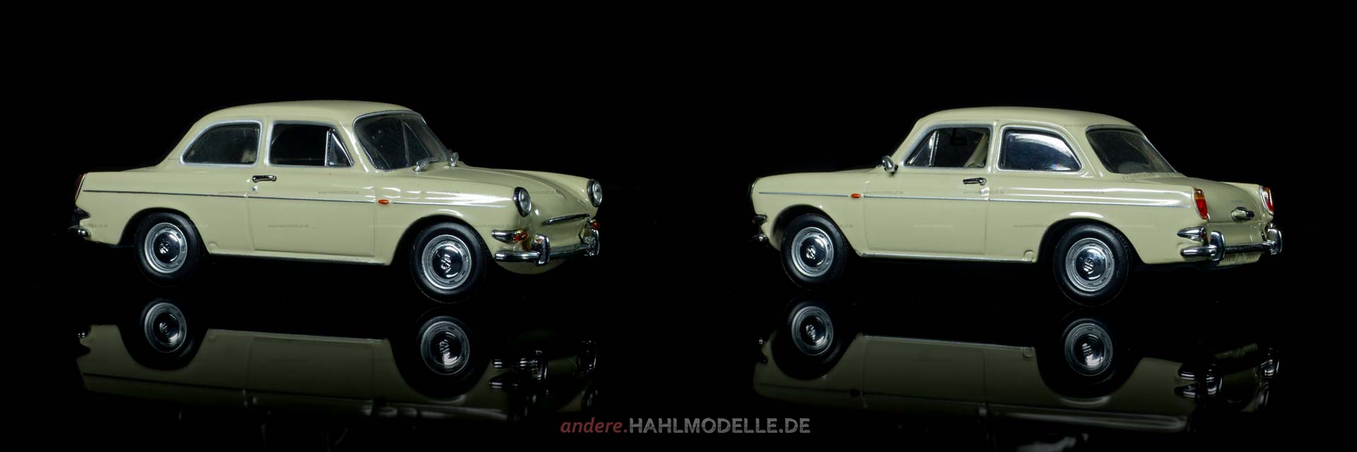 Volkswagen 1600 (Typ 3) | Limousine | Minichamps | 1:43 | www.andere.hahlmodelle.de