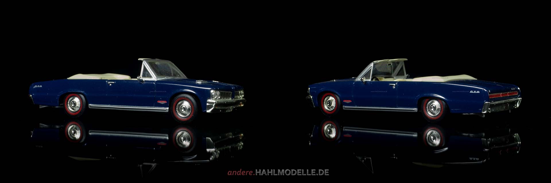 Pontiac GTO | Cabriolet | Ixo (Del Prado Car Collection) | 1:43 | www.andere.hahlmodelle.de