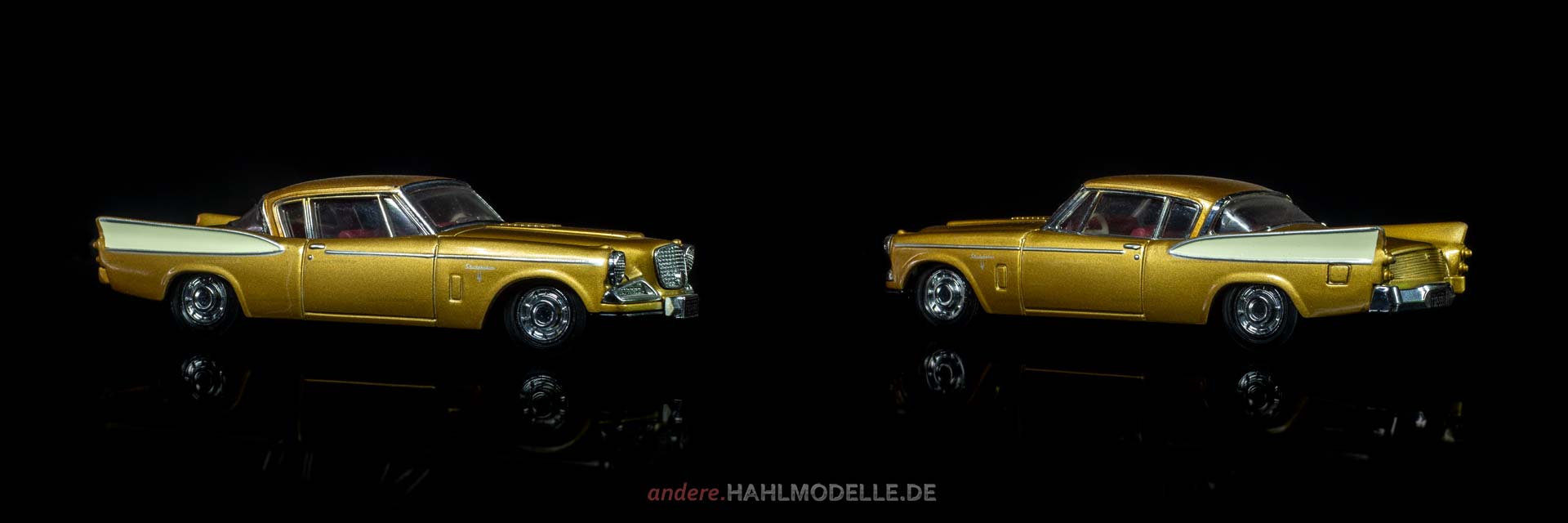 Studebaker Golden Hawk | Coupé | Matchbox / Dinky | 1:43 | www.andere.hahlmodelle.de