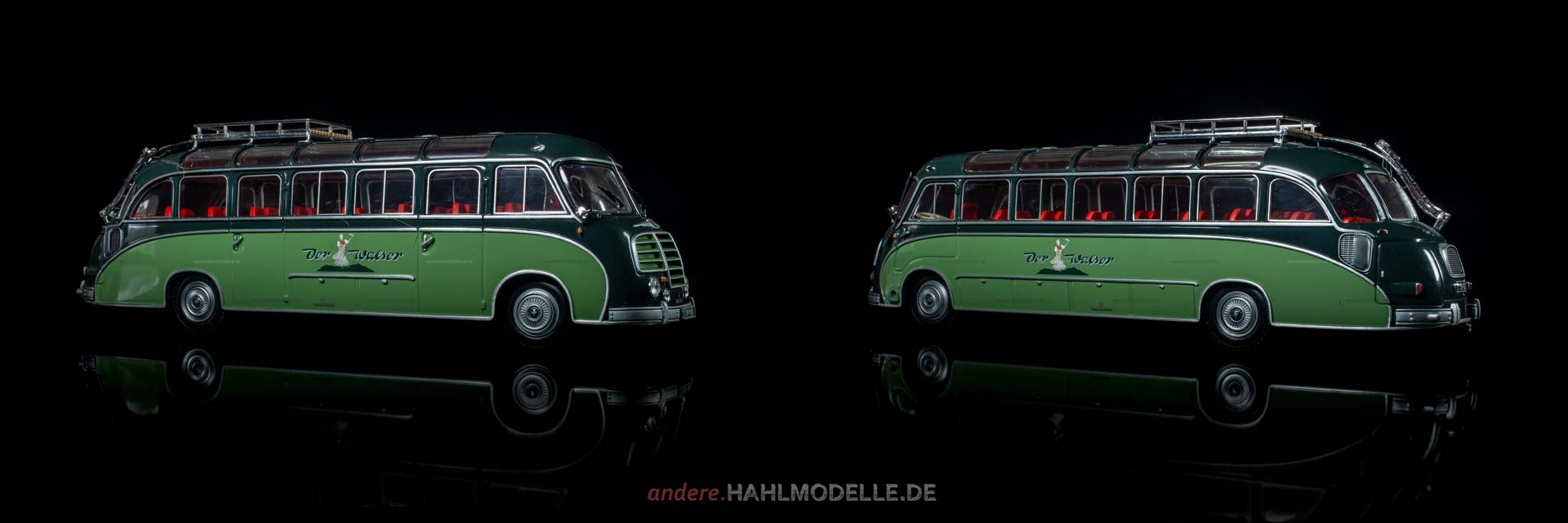 Kässbohrer Fahrzeugwerke Setra S8 „Der Walser“ | Bus | Minichamps | 1:43 | www.andere.hahlmodelle.de