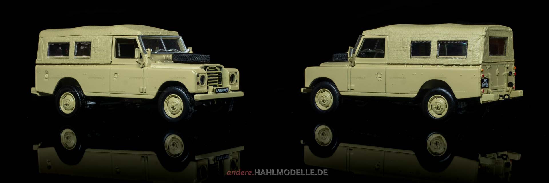 Land Rover Series III LWB | Geländewagen | Ixo (Del Prado Car Collection) | 1:43 | www.andere.hahlmodelle.de