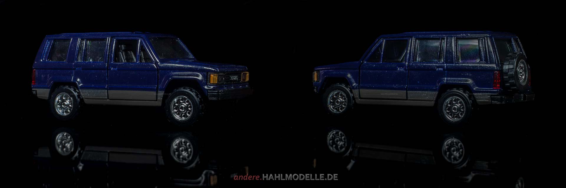 Isuzu Bighorn | Geländewagen | unbekannter Hersteller | 1:43 | www.andere.hahlmodelle.de