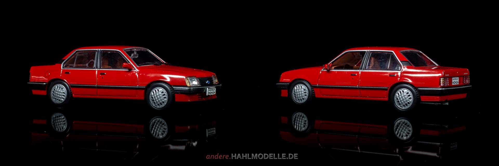 Chevrolet Monza | Limousine | Ixo (Opel Collection von Eaglemoss) | 1:43 | www.andere.hahlmodelle.de