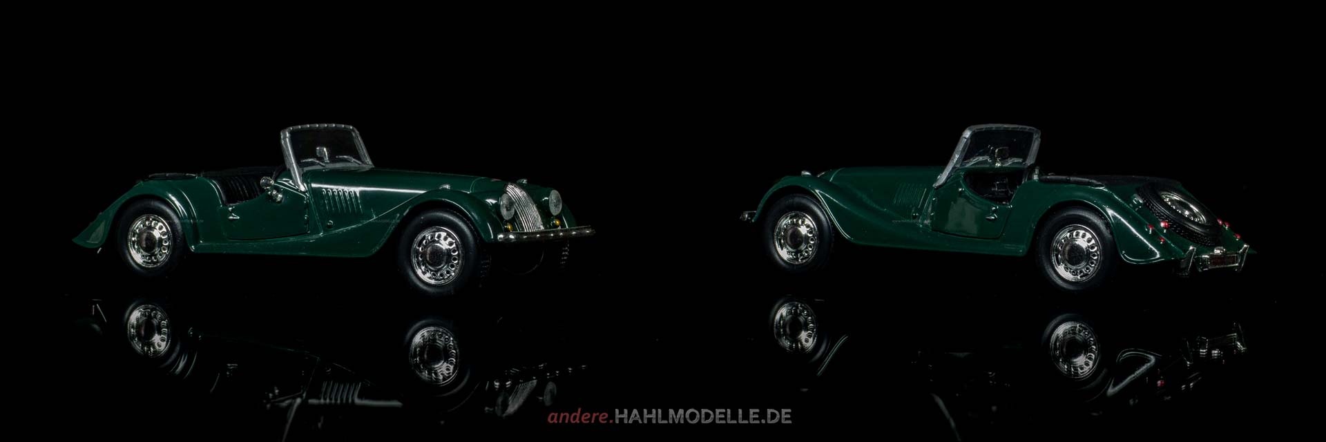Morgan Plus Four | Roadster | Ixo (Del Prado Car Collection) | 1:43 | www.andere.hahlmodelle.de