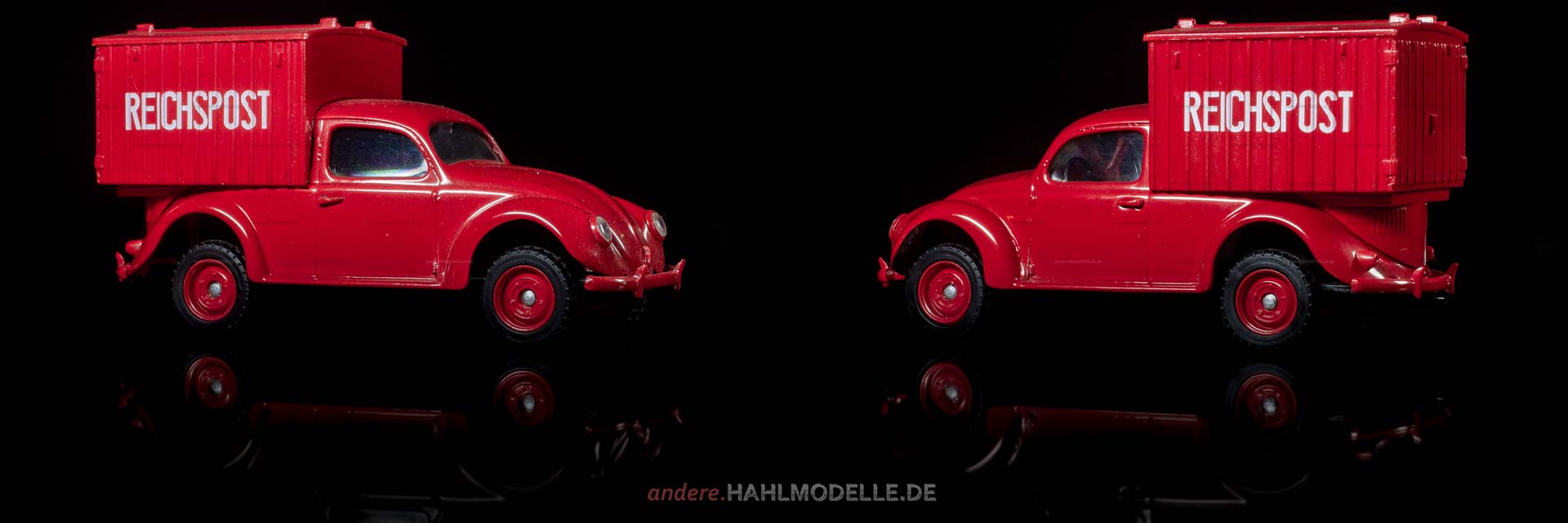 Volkswagen Käfer (Typ 83) | Kastenwagen | Vitesse | 1:43 | www.andere.hahlmodelle.de