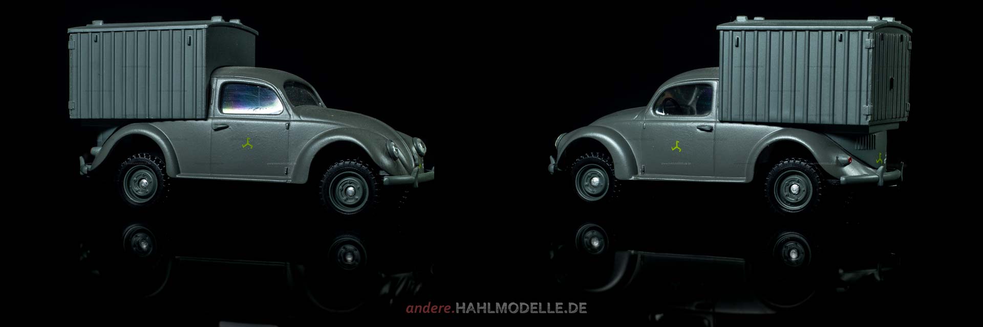 Volkswagen Käfer (Typ 83) | Kastenwagen | Vitesse | 1:43 | www.andere.hahlmodelle.de