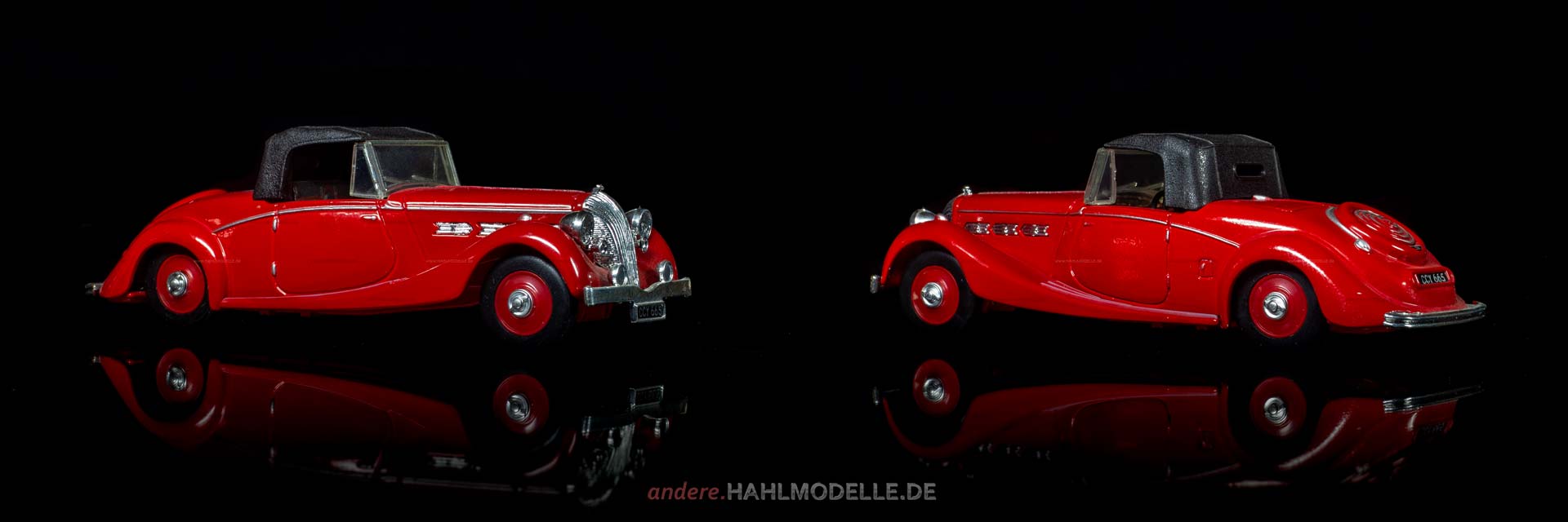 Triumph Dolomite | Roadster | Ixo (Del Prado Car Collection) | 1:43 | www.andere.hahlmodelle.de