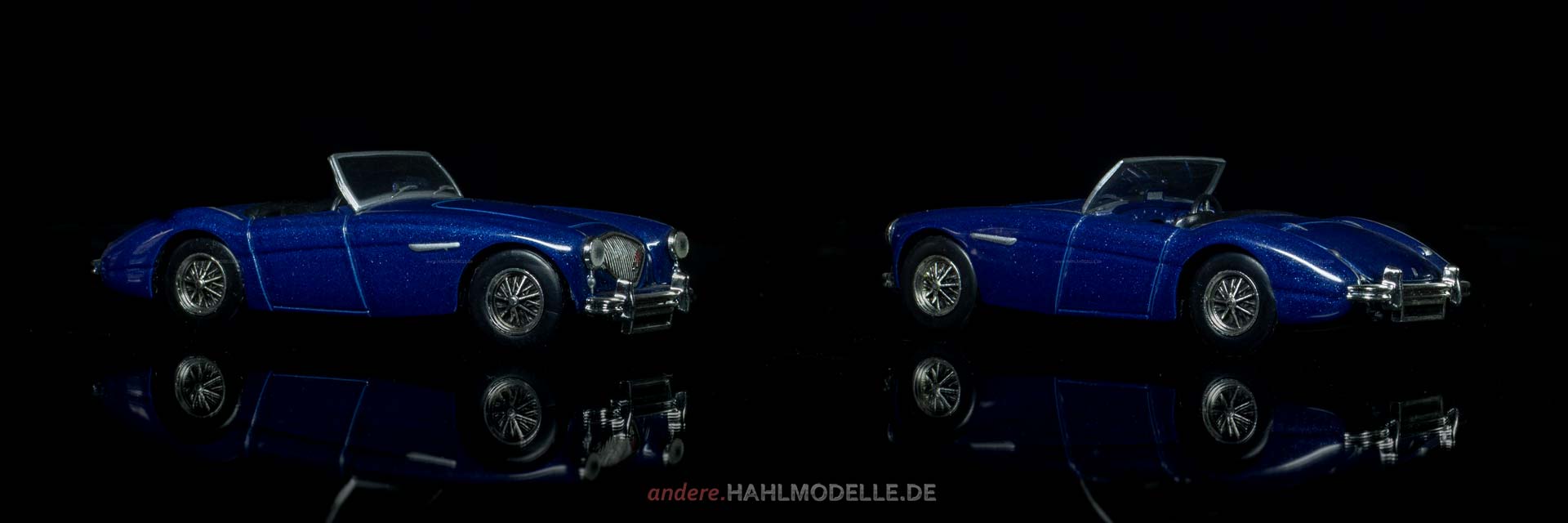 Austin-Healey 100 | Roadster | Ixo (Del Prado Car Collection) | 1:43 | www.andere.hahlmodelle.de