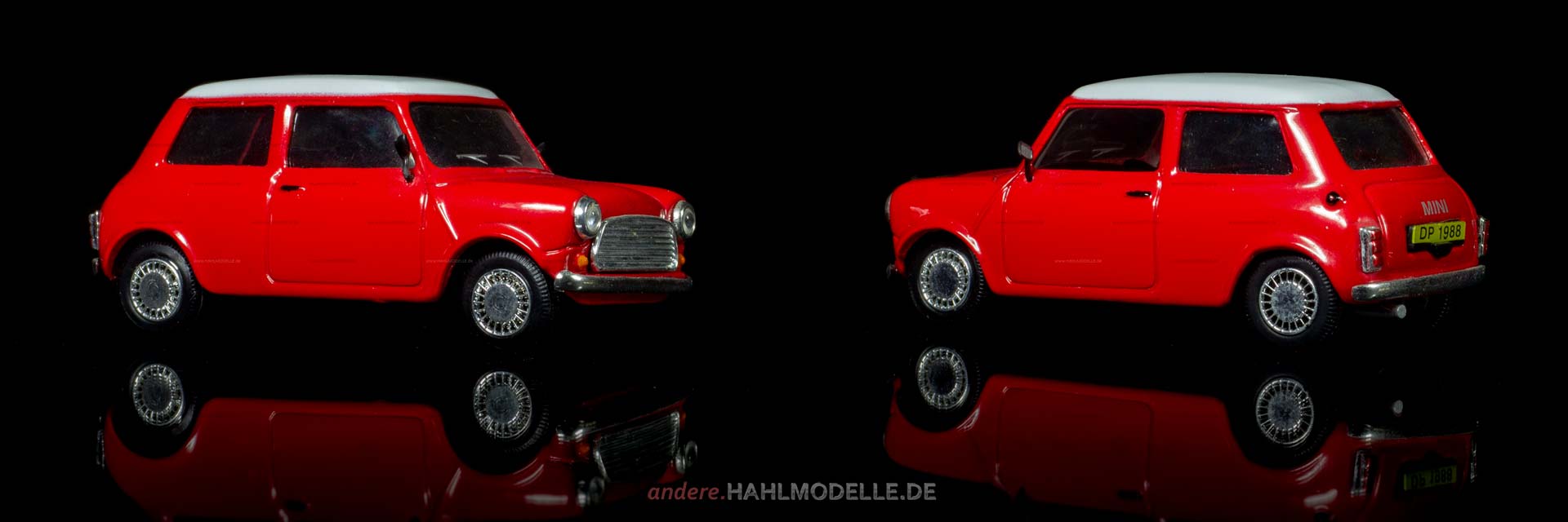 BMC Mini Cooper | Kleinwagen | Ixo (Del Prado Car Collection) | 1:43 | www.andere.hahlmodelle.de