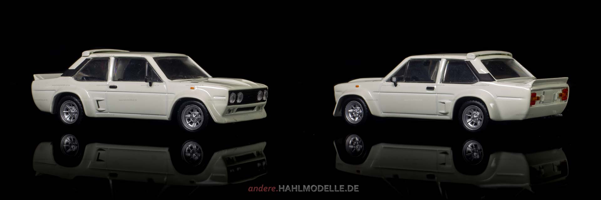 Fiat 131 Mirafiori Abarth Stradale | Limousine | Ixo (Del Prado Car Collection) | 1:43 | www.andere.hahlmodelle.de