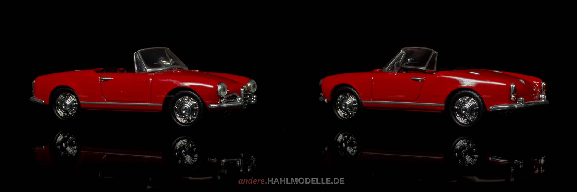 Alfa Romeo Giulietta (750/101) Spider | Roadster | Ixo (Del Prado Car Collection) | 1:43 | www.andere.hahlmodelle.de