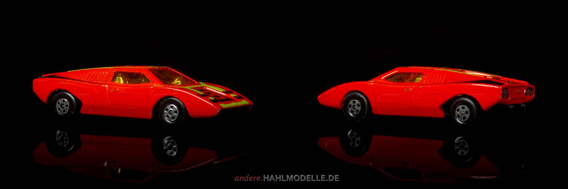 Lamborghini Countach | Coupé | Lesney Products & Co. Ltd. | Matchbox Superfast Streakers | www.andere.hahlmodelle.de