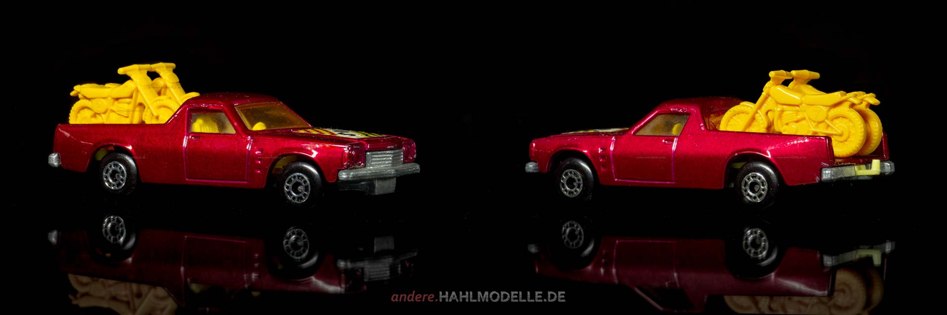 Holden Utility HJ | Pickup | Lesney Products & Co. Ltd. | Matchbox Superfast Holden Pickup GF | www.andere.hahlmodelle.de