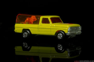 Ford F-100 | Pickup | Lesney Products & Co. Ltd. | Matchbox Rolamatics Wild Life Truck | www.andere.hahlmodelle.de