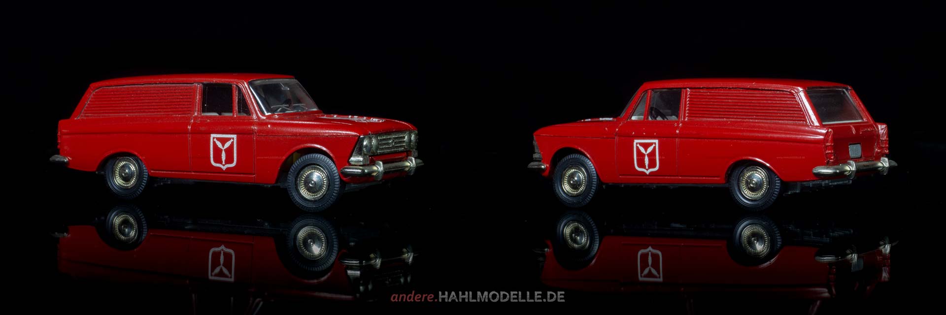 MZMA / AZLK Moskwitsch 433 | Kastenwagen | Novoexport | 1:43 | www.andere.hahlmodelle.de