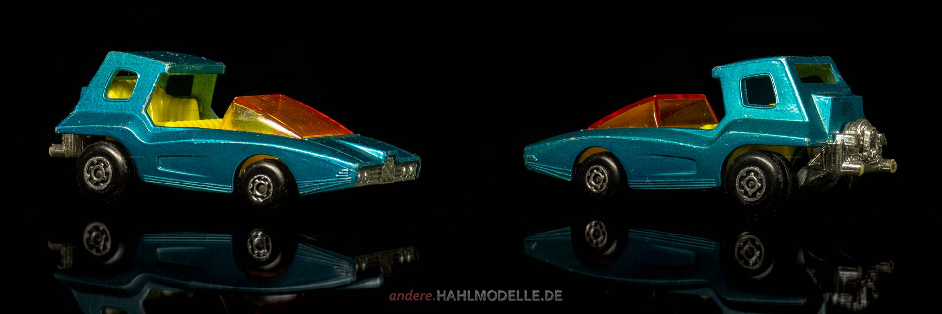 „Soopa Coopa“ | Landaulet | Lesney Products & Co. Ltd. | Matchbox Superfast | 1:60 | www.andere.hahlmodelle.de