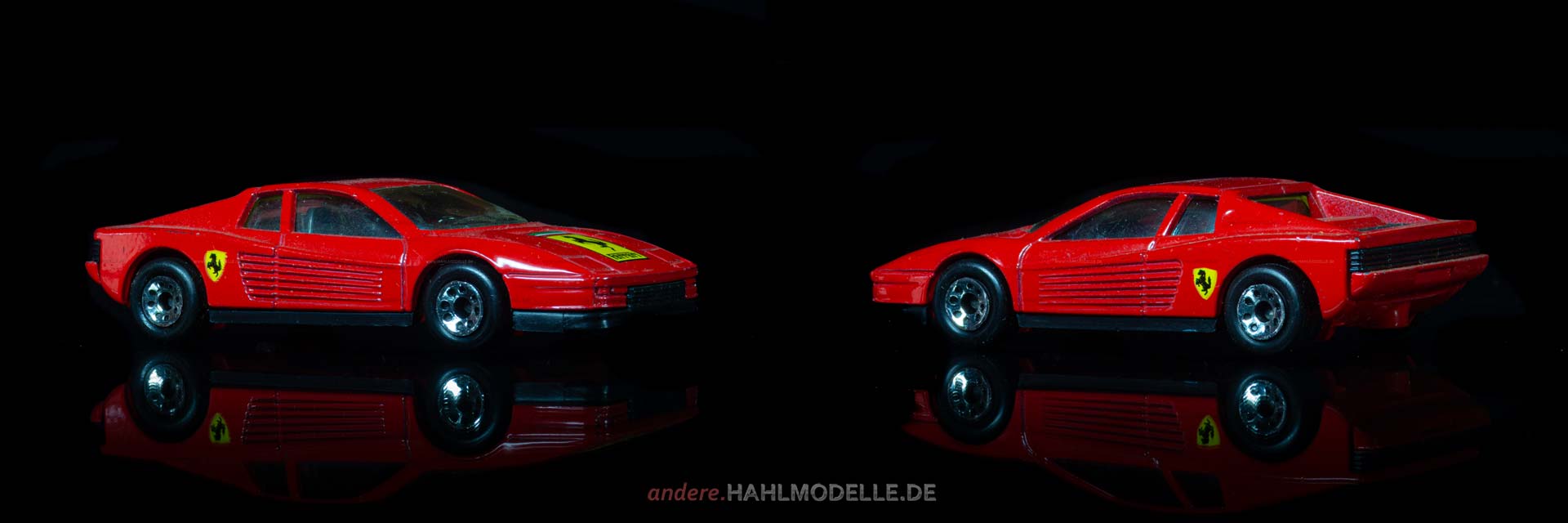 Ferrari Testarossa | Sportwagen | Matchbox Toys Ltd. | 1:59 | www.andere.hahlmodelle.de