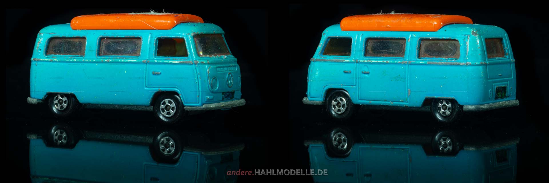 Volkswagen Bulli (Typ 2 T2a) | Bus | Lesney Products & Co. Ltd. | 1:51 | Matchbox Superfast „Volkswagen Camper“ | www.andere.hahlmodelle.de