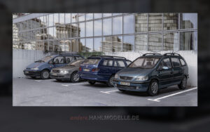 Ford Galaxy (Galaxy ’95), Audi A4 Avant (B5, Peugeot 406 Break und Opel Zafira A