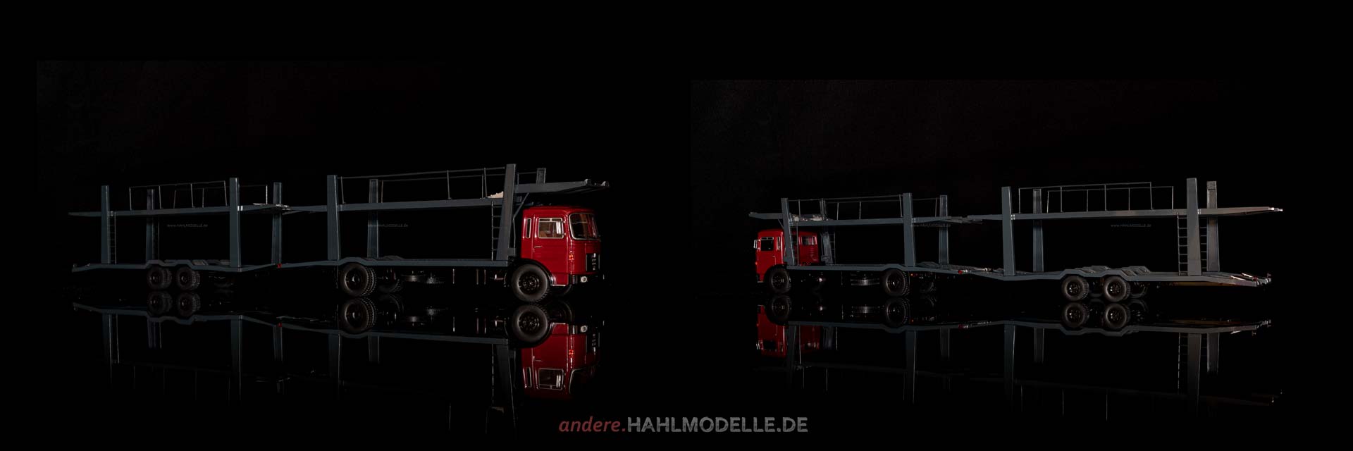 MAN F7 | LKW Autotransporter | Ixo | 1:43 | www.andere.hahlmodelle.de