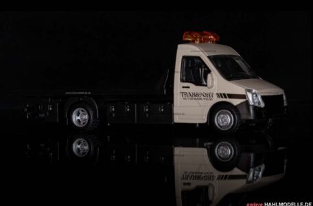 Iveco Daily V | Autotransporter | Bburago | 1:43 | www.andere.hahlmodelle.de