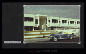 hahlmodelle.de | Automobildesign 1940-1949: Lincoln Zephyr, Cabriolet