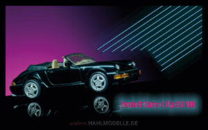 hahlmodelle.de | Automobildesign 1980-1989: Porsche 911 Carrera 4 (Typ 964), Cabriolet